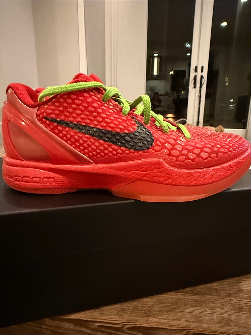 Nike Kobe VI Protro Bright Crimson/Black Kids Sneakers